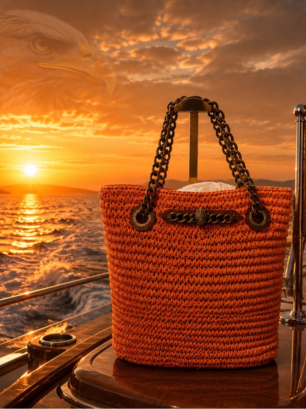 Kurt Geiger London Kensington Basket Shopper bag.